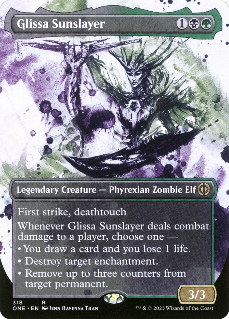 Glissa Sunslayer (Showcase) (318) [Phyrexia: All Will Be One] - Deck Out Gaming