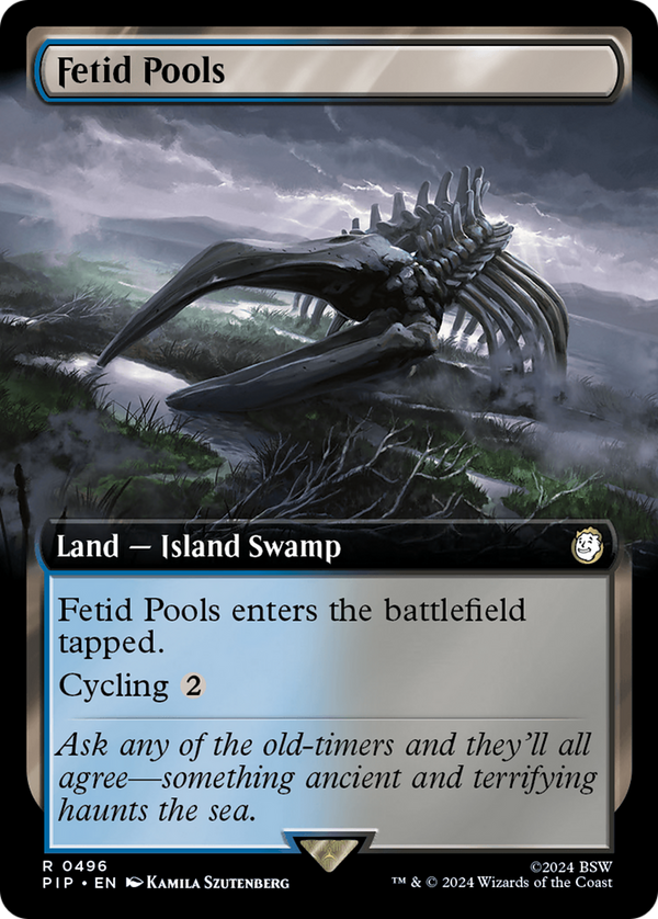 Fetid Pools (Extended Art) (496) [Fallout] - Deck Out Gaming