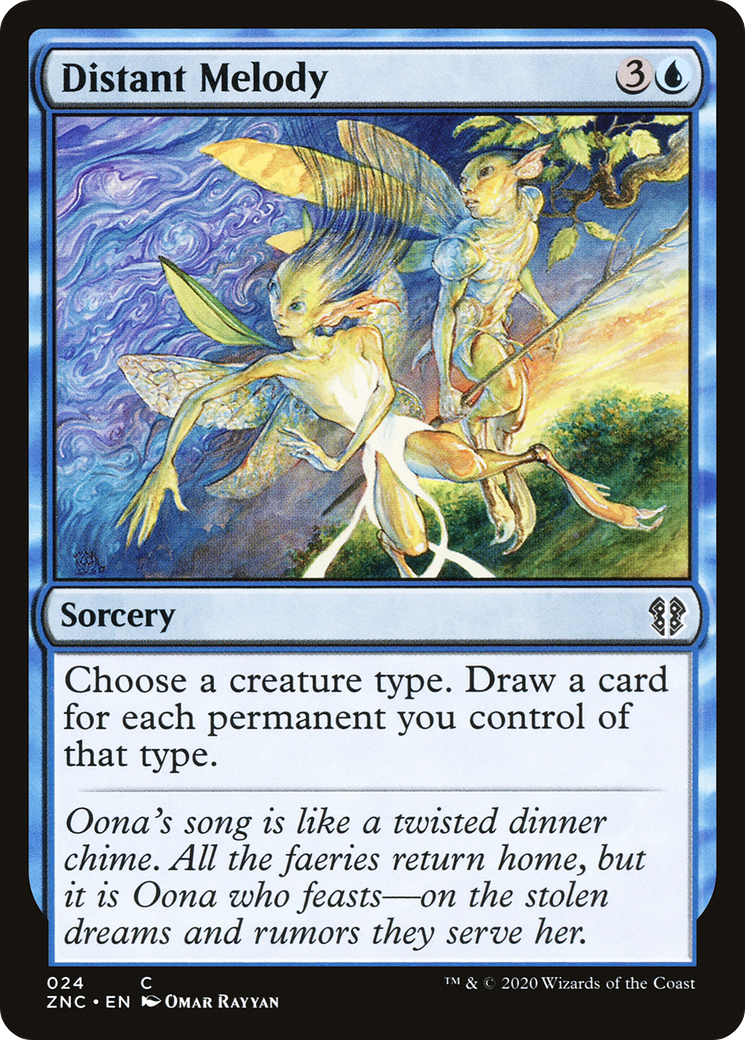 Distant Melody (24) [Zendikar Rising Commander] - Deck Out Gaming