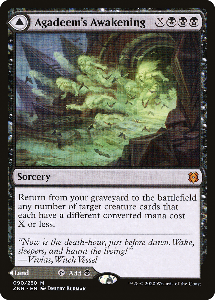 Agadeem's Awakening (90) [Zendikar Rising] foil - Deck Out Gaming