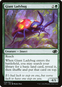 Giant Ladybug (39) [Jumpstart 2022] - Deck Out Gaming