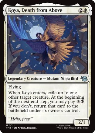 Koya, Death from Above (11) [Teenage Mutant Ninja Turtles] - Deck Out Gaming