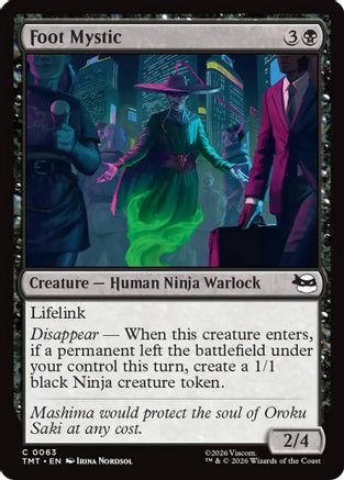 Foot Mystic (63) [Teenage Mutant Ninja Turtles] foil - Deck Out Gaming