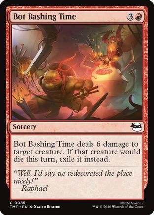 Bot Bashing Time (85) [Teenage Mutant Ninja Turtles] - Deck Out Gaming
