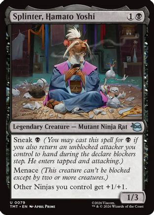 Splinter, Hamato Yoshi (79) [Teenage Mutant Ninja Turtles] - Deck Out Gaming