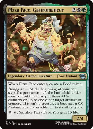 Pizza Face, Gastromancer (163) [Teenage Mutant Ninja Turtles] - Deck Out Gaming