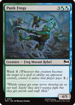 Punk Frogs (164) [Teenage Mutant Ninja Turtles] foil - Deck Out Gaming