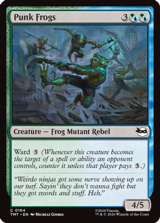 Punk Frogs (164) [Teenage Mutant Ninja Turtles] foil - Deck Out Gaming