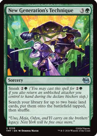 New Generation's Technique (126) [Teenage Mutant Ninja Turtles] - Deck Out Gaming