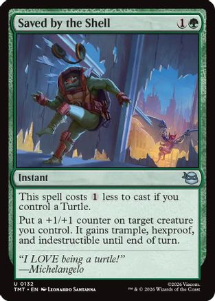 Saved by the Shell (132) [Teenage Mutant Ninja Turtles] - Deck Out Gaming