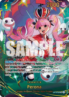 Perona (Japanese Version 3rd Anniversary Set) (OP12-034) [One Piece Promotion Cards] Foil-1