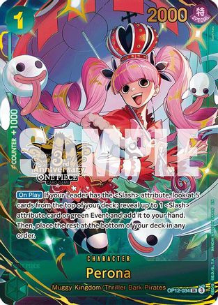 Perona (Japanese Version 3rd Anniversary Set) (OP12-034) [One Piece Promotion Cards] Foil-1