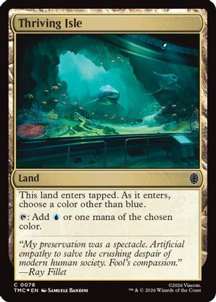 Thriving Isle (Surge Foil) (78) [Commander: Teenage Mutant Ninja Turtles] foil - Deck Out Gaming
