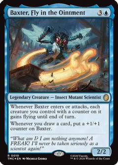 Baxter, Fly in the Ointment (Surge Foil) (10) [Commander: Teenage Mutant Ninja Turtles] foil - Deck Out Gaming