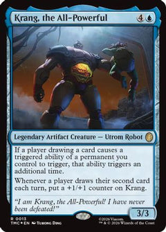 Krang, the All-Powerful (Surge Foil) (13) [Commander: Teenage Mutant Ninja Turtles] foil - Deck Out Gaming
