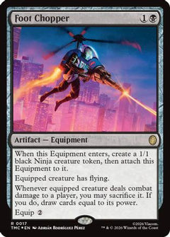 Foot Chopper (Surge Foil) (17) [Commander: Teenage Mutant Ninja Turtles] foil - Deck Out Gaming