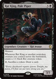 Rat King, Pale Piper (Surge Foil) (19) [Commander: Teenage Mutant Ninja Turtles] foil - Deck Out Gaming