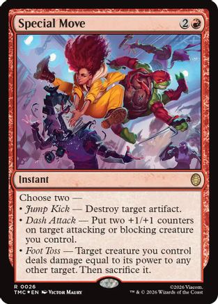 Special Move (Surge Foil) (26) [Commander: Teenage Mutant Ninja Turtles] foil - Deck Out Gaming