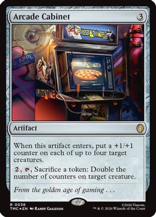 Arcade Cabinet (Surge Foil) (36) [Commander: Teenage Mutant Ninja Turtles] foil - Deck Out Gaming