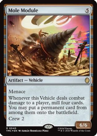 Mole Module (Surge Foil) (40) [Commander: Teenage Mutant Ninja Turtles] foil - Deck Out Gaming