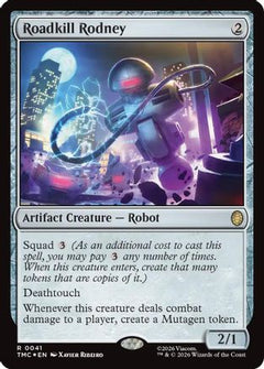 Roadkill Rodney (Surge Foil) (41) [Commander: Teenage Mutant Ninja Turtles] foil - Deck Out Gaming