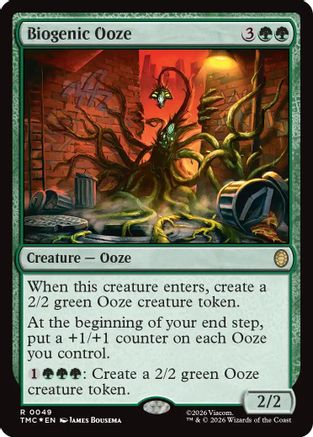 Biogenic Ooze (Surge Foil) (49) [Commander: Teenage Mutant Ninja Turtles] foil - Deck Out Gaming