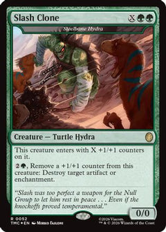 Slash Clone - Steelbane Hydra (Surge Foil) (52) [Commander: Teenage Mutant Ninja Turtles] foil - Deck Out Gaming