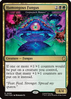 Humongous Fungus - Corpsejack Menace (Surge Foil) (56) [Commander: Teenage Mutant Ninja Turtles] foil - Deck Out Gaming