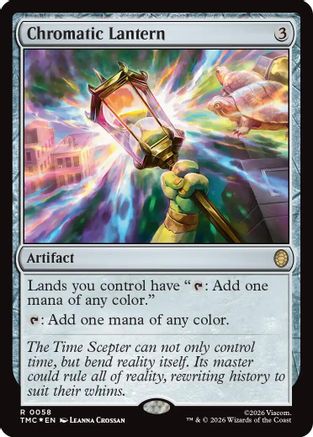 Chromatic Lantern (Surge Foil) (58) [Commander: Teenage Mutant Ninja Turtles] foil - Deck Out Gaming