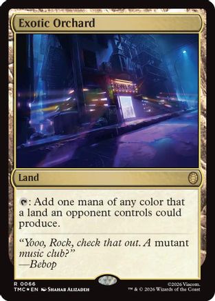 Exotic Orchard (Surge Foil) (66) [Commander: Teenage Mutant Ninja Turtles] foil - Deck Out Gaming