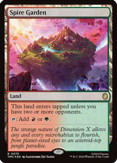 Spire Garden (Surge Foil) (75) [Commander: Teenage Mutant Ninja Turtles] foil - Deck Out Gaming
