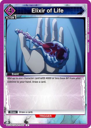 Elixer of Life (UE17BT/SLG-1-037) [UE17BT: SOLO LEVELING] - Deck Out Gaming
