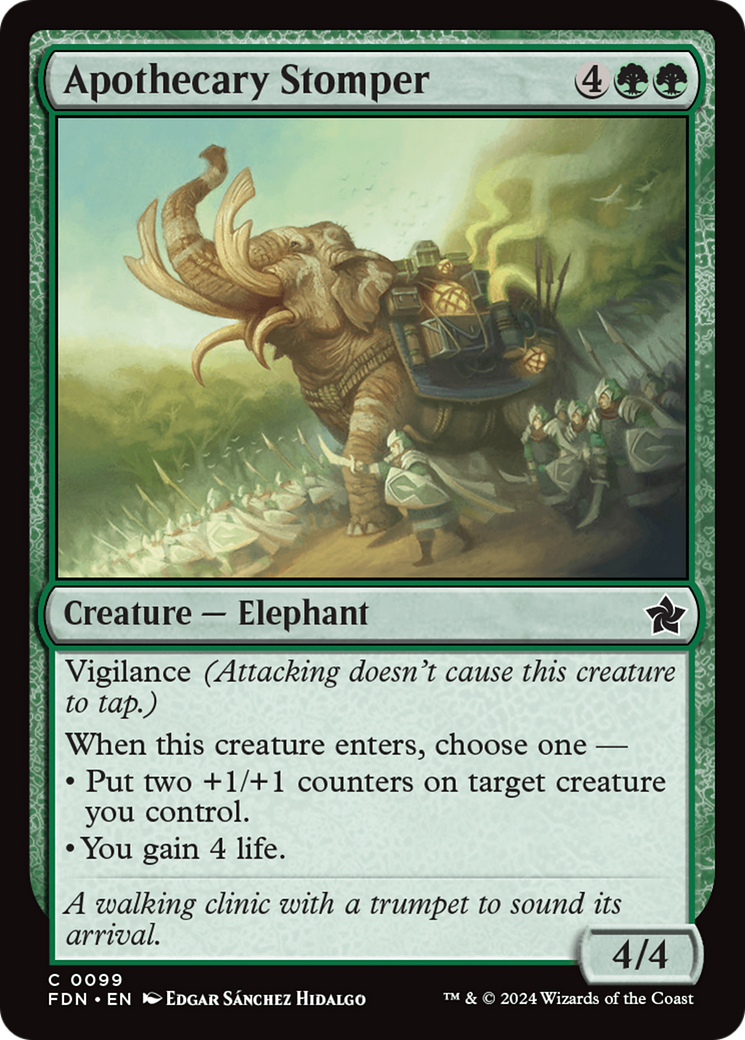 Apothecary Stomper (99) [Foundations] - Deck Out Gaming