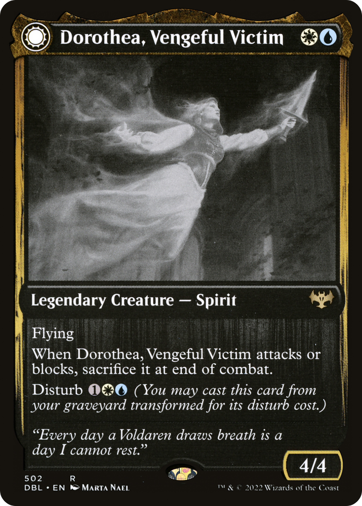 Dorothea, Vengeful Victim (502) [Innistrad: Double Feature] - Deck Out Gaming