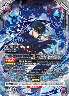 Sung Jinwoo (022) (SR**) (UE17BT/SLG-1-022) [UE17BT: SOLO LEVELING] Foil - Deck Out Gaming