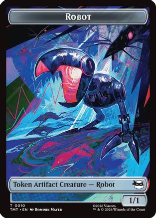 Robot // Mutagen Double-Sided Token (10) [Teenage Mutant Ninja Turtles] - Deck Out Gaming