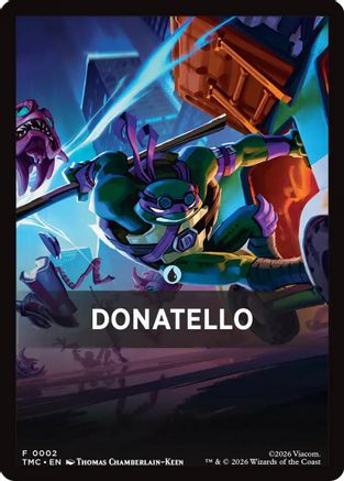 Donatello Theme Card (2) [Commander: Teenage Mutant Ninja Turtles] - Deck Out Gaming