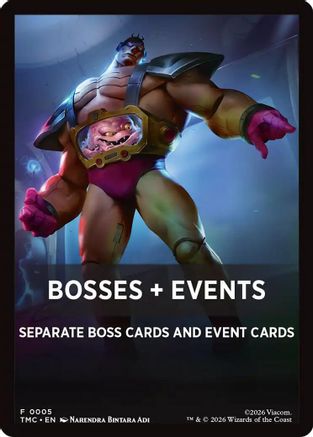Bosses + Events (5) [Commander: Teenage Mutant Ninja Turtles] - Deck Out Gaming