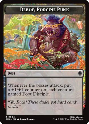 Bebop, Porcine Punk (5) [Commander: Teenage Mutant Ninja Turtles] - Deck Out Gaming