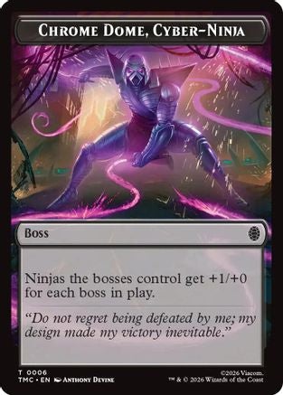 Chrome Dome, Cyber-Ninja (6) [Commander: Teenage Mutant Ninja Turtles] - Deck Out Gaming