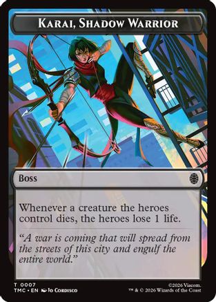 Karai, Shadow Warrior (7) [Commander: Teenage Mutant Ninja Turtles] - Deck Out Gaming