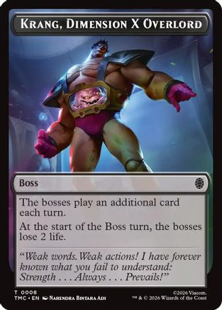 Krang, Dimension X Overlord (8) [Commander: Teenage Mutant Ninja Turtles]