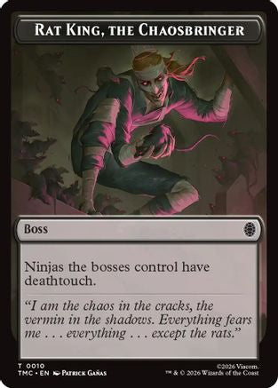 Rat King, The Chaosbringer (10) [Commander: Teenage Mutant Ninja Turtles]