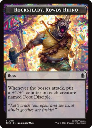 Rocksteady, Rowdy Rhino (11) [Commander: Teenage Mutant Ninja Turtles] - Deck Out Gaming