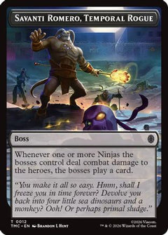 Savanti Romero, Temporal Rogue (12) [Commander: Teenage Mutant Ninja Turtles] - Deck Out Gaming