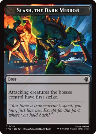 Slash, The Dark Mirror (14) [Commander: Teenage Mutant Ninja Turtles] - Deck Out Gaming
