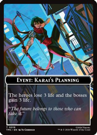 Event: Karai's Planning (18) [Commander: Teenage Mutant Ninja Turtles] - Deck Out Gaming