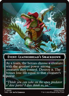 Event: Leatherhead's Smackdown (20) [Commander: Teenage Mutant Ninja Turtles] - Deck Out Gaming