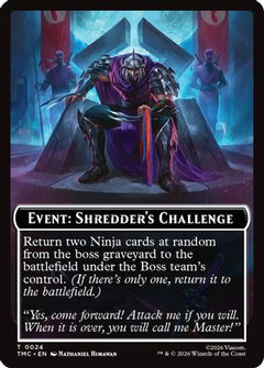 Event: Shredder's Challenge (24) [Commander: Teenage Mutant Ninja Turtles] - Deck Out Gaming