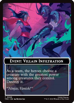 Event: Villain Infiltration (26) [Commander: Teenage Mutant Ninja Turtles] - Deck Out Gaming